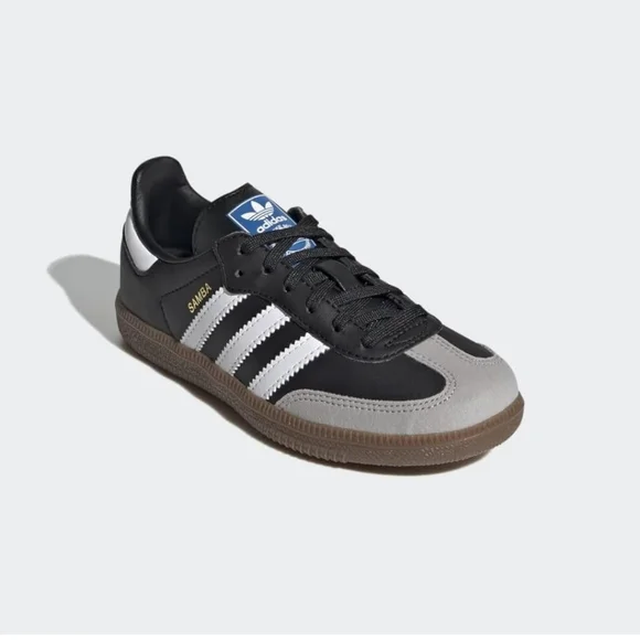 Adidas Samba Black and Gray Sneakers - Picture 1 of 1